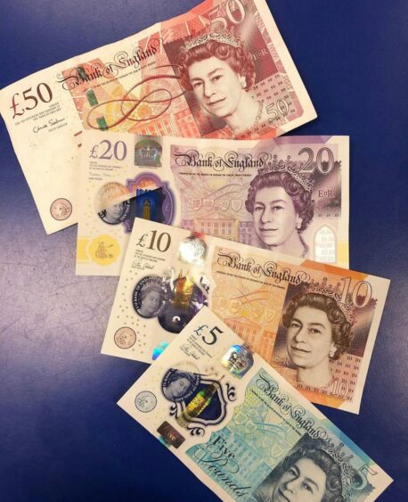 GBP BANKNOTES