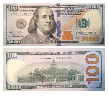 USD $100 Bills