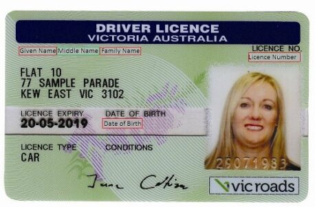 Australian Driver’s License