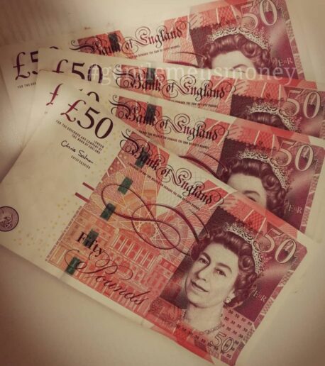 GBP £50 Bills